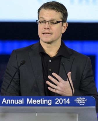 Chrystal Award per Matt Damon, premiato il suo impegno con Water.org