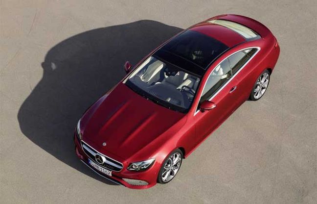 Mercedes-Benz Classe E Coupé, il debutto a Detroit