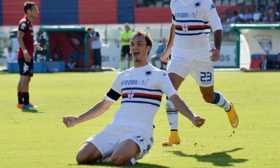 Samp, a Cagliari pensando a Genova, finisce 2-2