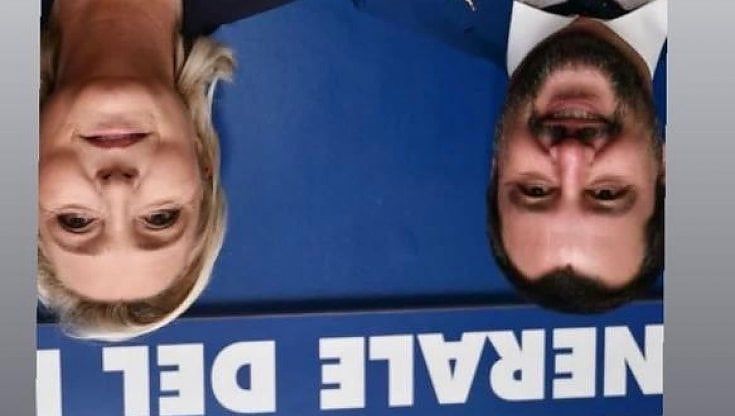 Marche, consigliere Pd posta Salvini e Le Pen a testa in giù. La polemica il 25 aprile