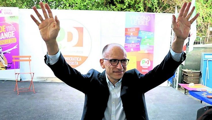Enrico Letta: "Puglia, attenta, Salvini non farà mai gli interessi del Sud. Il Pnrr non si tocca e serve il salario minimo"