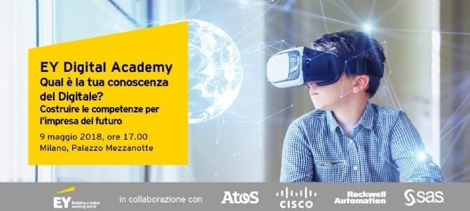 Nasce L’EY Digital Academy, scuola sull’Impresa del Futuro 
