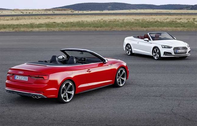 Audi show: c'è la nuova A5 Cabriolet