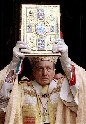 Martini, il ricordo di papa Francesco:<br />"E' stato un padre per tutta la Chiesa"
