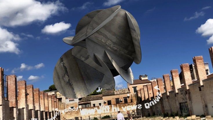 Palermo, ai Cantieri le sculture digitali di Schlegel appaiono con un'app