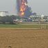 Germania, fiamme e colonne di fumo a Ludwigshafen