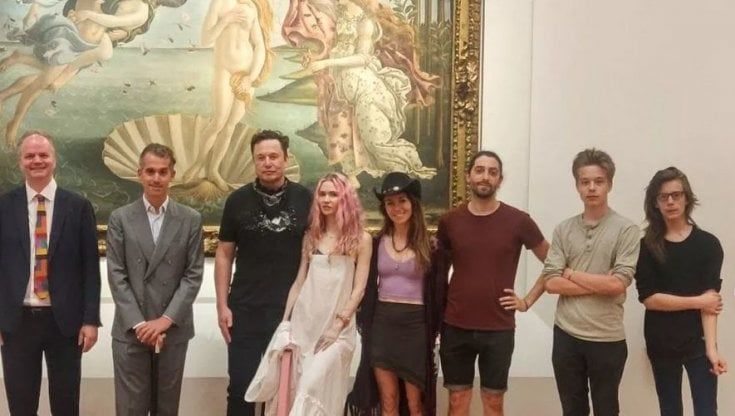 Dalla Venere al solare che rispetta i tetti, Musk a Firenze tra tecnologia e arte