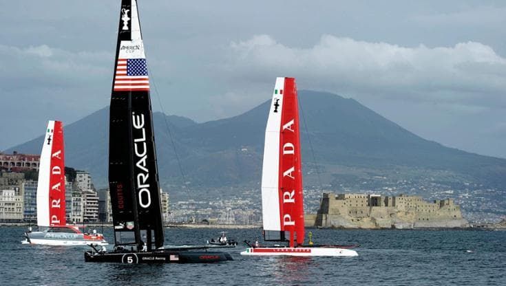 America's Cup a Napoli, in arrivo Luna Rossa