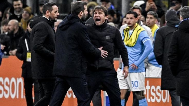 Conte, due giornate di squalifica dopo l’espulsione in Inter-Napoli
