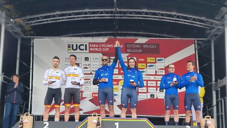 Ciclismo, Coppa del Mondo: 13 medaglie per gli azzurri a Ostenda