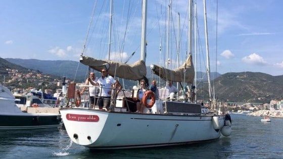 La Leon Pancaldo torna a navigare