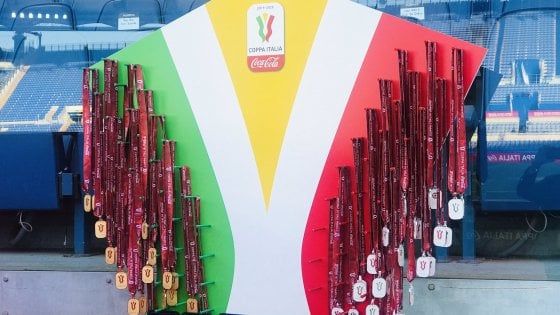 Coppa Italia, all'Olimpico un espositore per le medaglie self-service 