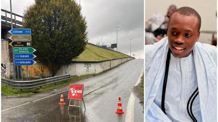 Bergamo, scontro tra un’auto e un’autobotte dei vigili del fuoco: morto Mouhamadou Badiane, 33 anni
