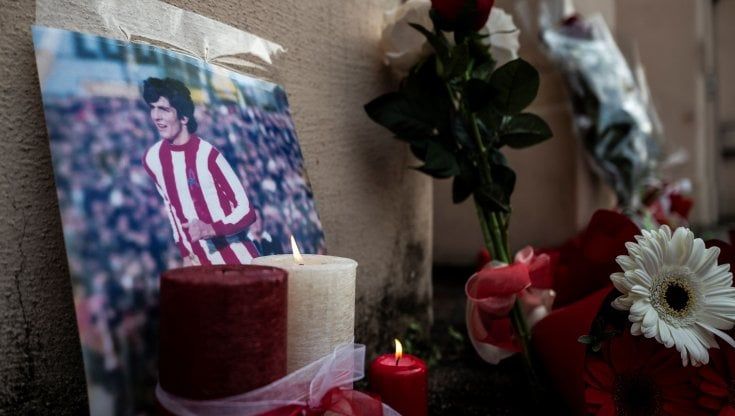 Addio Rossi, Vicenza saluta il suo Pablito. Lutto al braccio e minuto di silenzio in A