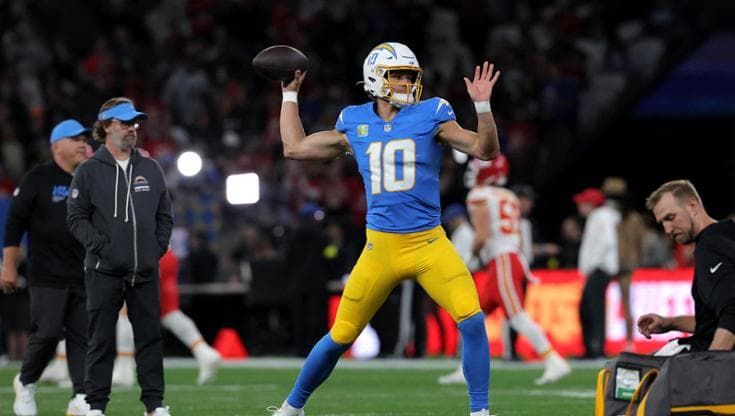 Nfl, Herbert meglio di Mahomes: Chargers a sorpresa sui Chiefs in Brasile
