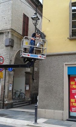 Via D'Azeglio, le telecamere della movida