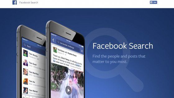 Facebook attiva il motore di ricerca negli Stati Uniti e compete con Google