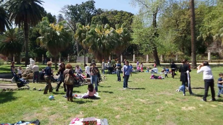 "Palermo è bella", pic-nic a Villa Giulia