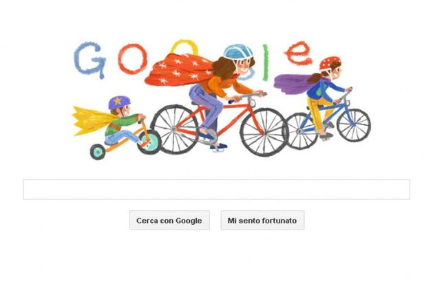 Google, il doodle per la festa della mamma