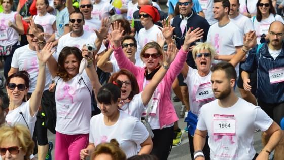In quindicimila contro i tumori: Bari corre con Race for the cure