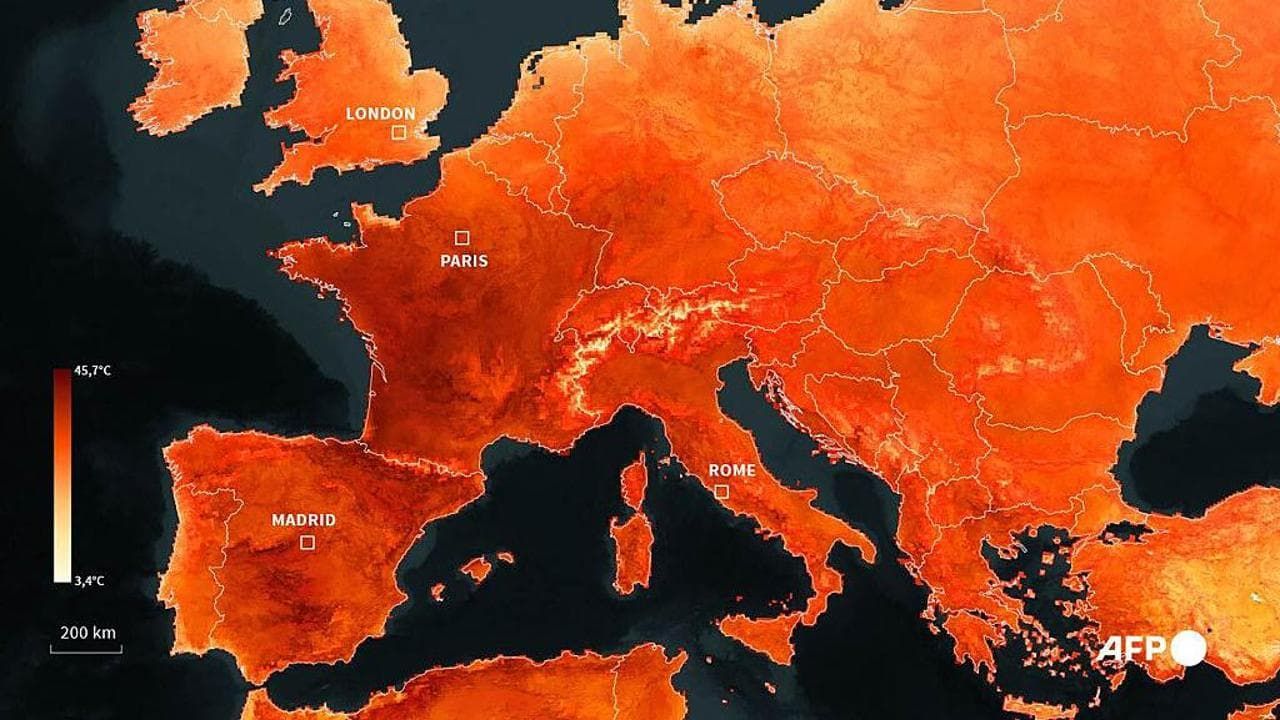 L'Europa sta affrontando un'ondata di calore da record. Che cosa la rende così forte?