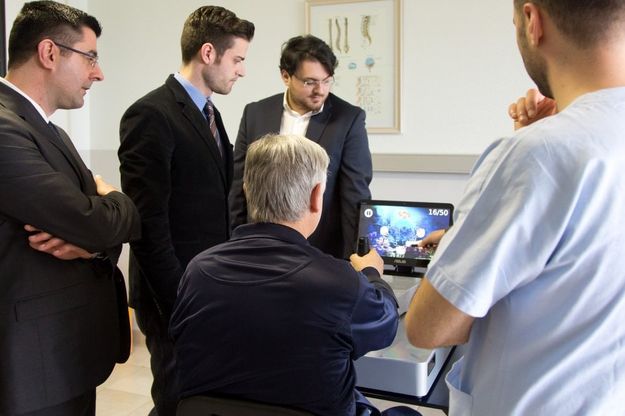 Icone, il robot diventa fisioterapista 