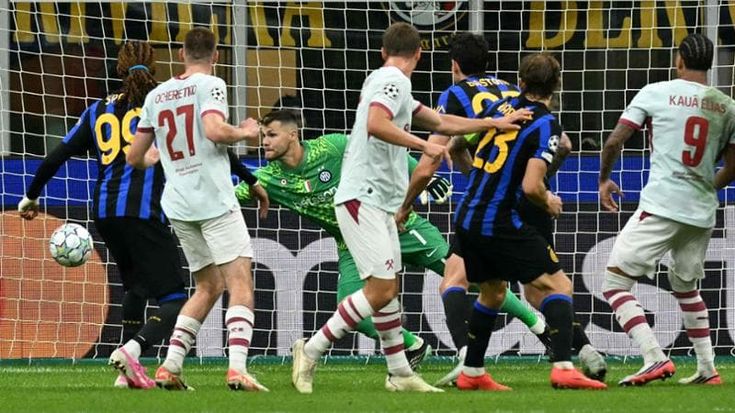 Inter-Shakhtar, le pagelle nerazzurre: Martinez sicuro, Thuram nervoso, Mkhitaryan geniale