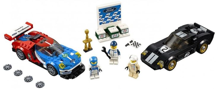 Ford GT40 e nuova GT, le stelle di Le Mans fatte in Lego
