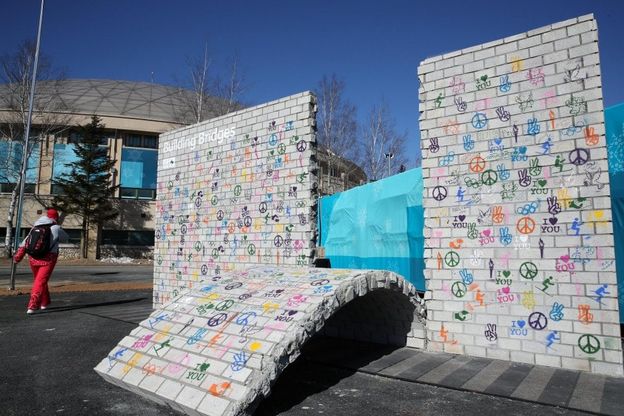 PyeongChang 2018, ecco il murales della tregua olimpica