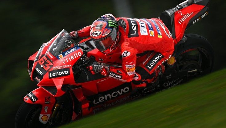MotoGp, Stiria: Bagnaia il più veloce prima delle qualifiche, Rossi lontanissimo
