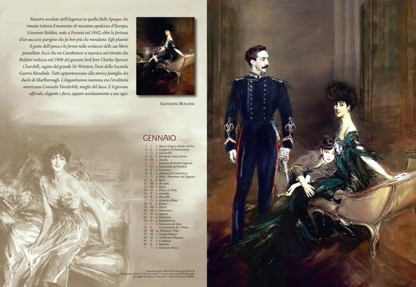 Carabinieri, da Monet a Modigliani: ecco il nuovo calendario nel nome dell'arte