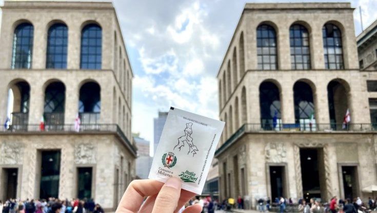 Scoprire i musei di Milano nel "tempo di un caffè" con le bustine di zucchero del Comune 