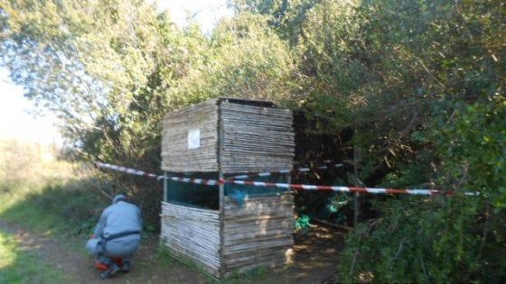 Bari, un capanno di caccia nel cuore del Parco di Lama Balice: scatta il sequestro