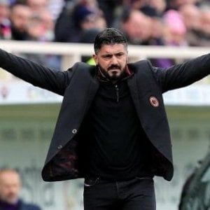 Calcio, Gattuso: "Con Roma evitare errori di Napoli"