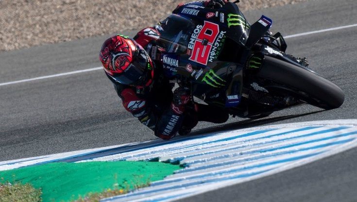 MotoGp, Jerez: Quartararo cade ma poi domina le libere. Bene Bastianini e Bagnaia
