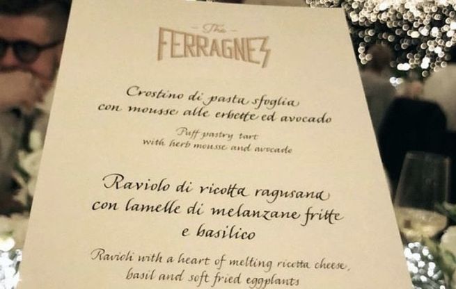 Il menù, la torta, i tavoli: Ferragnez, il matrimonio visto da dentro