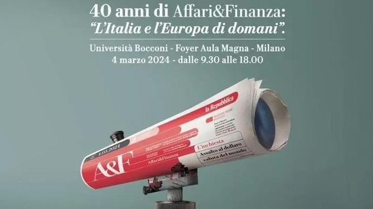 Affari&Finanza, Live 40 anni. La diretta dell’evento alla Bocconi di Milano. Donnet (Generali): “Il governo riscriva il Ddl Capitali”