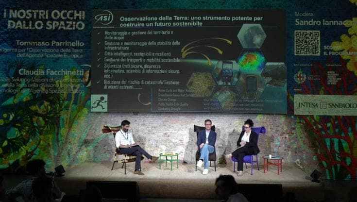 G&B Festival, Parrinello (ESA) e Facchinetti (ASI): "Il clima visto dai satelliti"