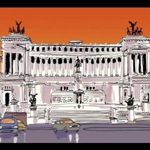 All'Ara Pacis i fumetti di Makkox contro le mafie