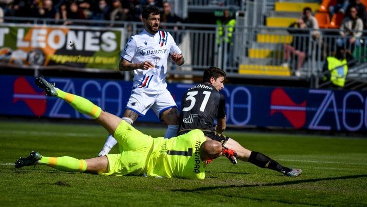 Venezia-Sampdoria 0-2: Caputo rilancia i blucerchiati