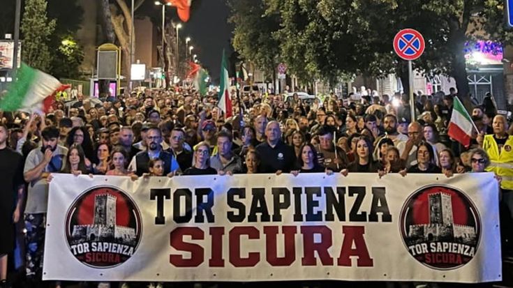Tor Sapienza scende in piazza contro il degrado: “Il Fentanyl è arrivato nelle nostre strade”