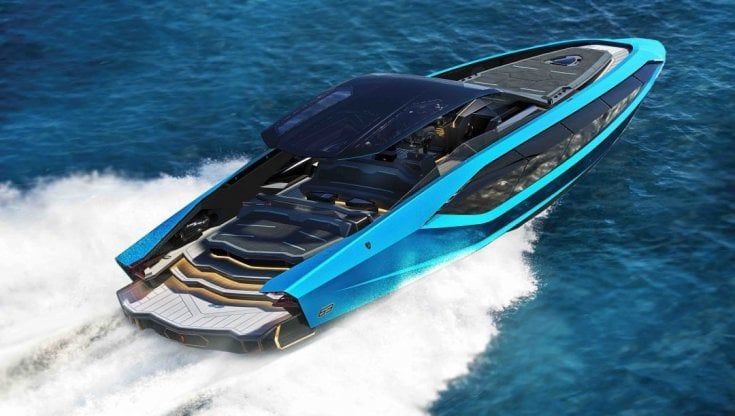 Lamborghini-Tecnomar, il primo yacht da 3 milioni di euro