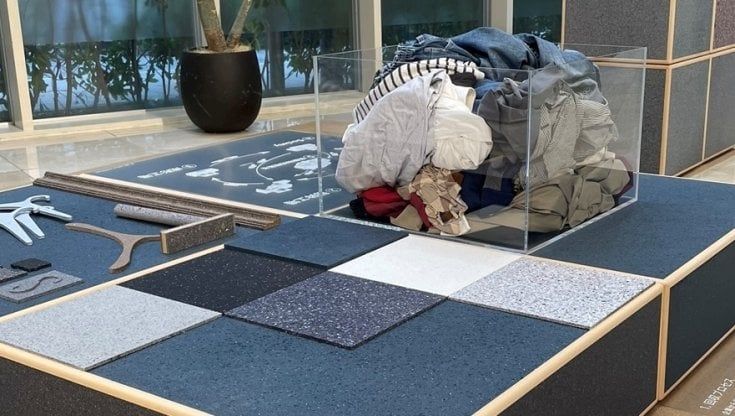 Paneco trasforma capi d’abbigliamento in pannelli per interni