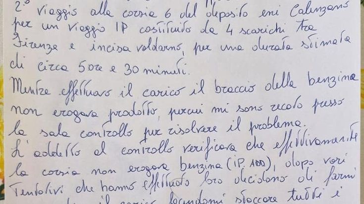 Il presagio del camionista: «Lì continue anomalie»