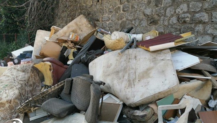 Una discarica a cielo aperto a Boccadifalco