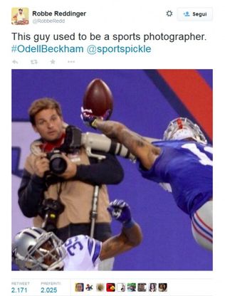 Nfl, buca lo scatto dell'anno: fotografo deriso sui social