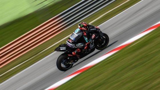 MotoGp, test Sepang: Quartararo è ancora il più veloce, Rossi decimo