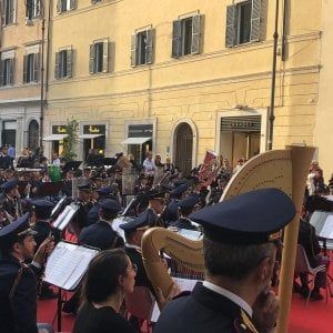 Festa del Cinema: a San Lorenzo in Lucina suona la banda della Polizia
