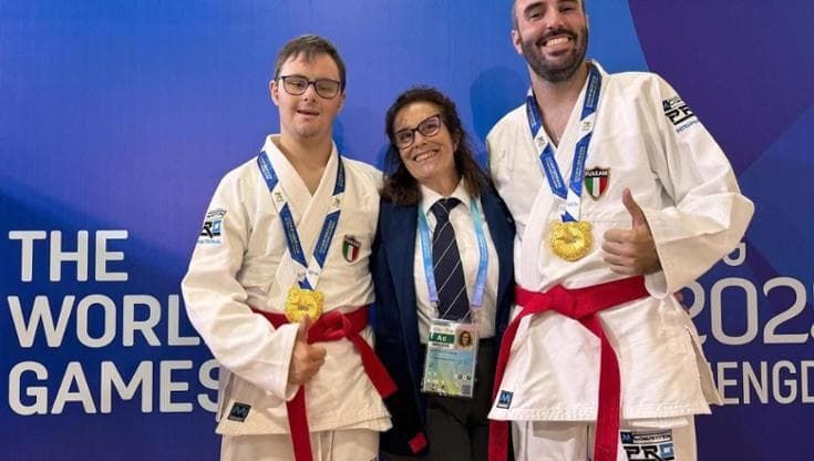 I fratelli Pietro e Giovanni Napoli dominano l’Inclusive JuJitsu nel 2025