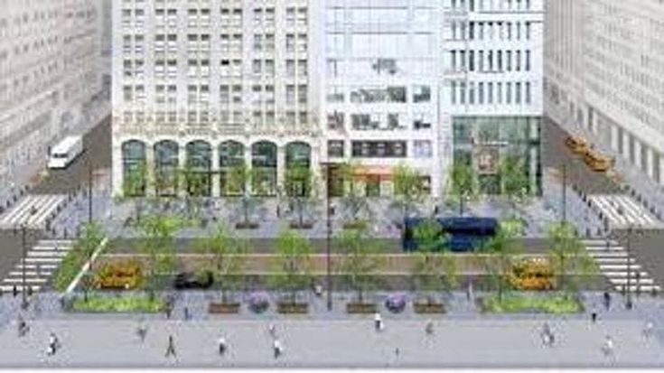 Svolta green per la Fifth avenue: la strada simbolo di New York diventerà a misura di pedone